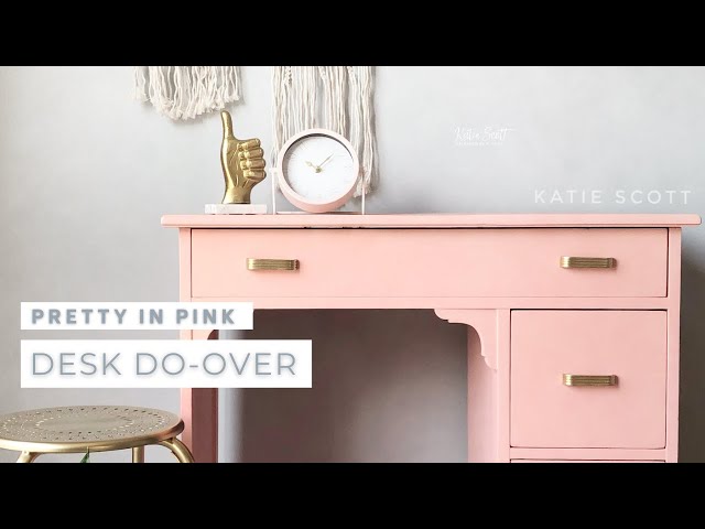 ビンテージ　ペイントデスク PAINTING A VINTAGE DESK | Before & After with Behr Chalk Paint