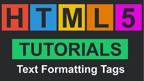 Want to learn html with interview tips ? Formatting tags part 2