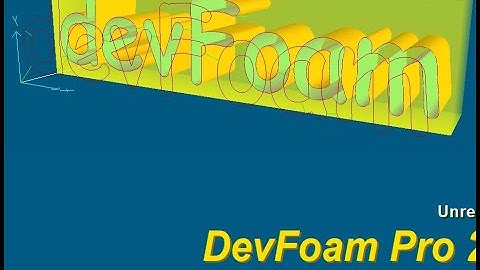 rcfoamcutter DevFoam setup