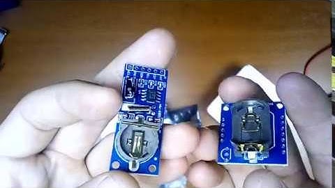 PCF8563 RTC распаковка