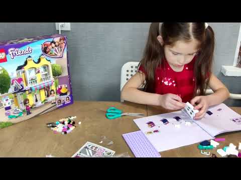 Розпакування Конструктор LEGO Friends Модный бутик Эммы з ROZETKA Розпакування Конструктор LEGO Friends Модный бутик Эммы з ROZETKA