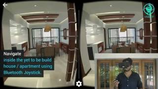 Mobile based Interactive VR Walkthrough