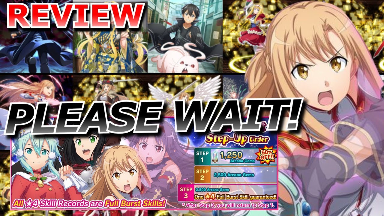 [SAOIF] PLEASE WAIT BEFORE YOU PULL! | Full Burst Step-Up Order ...