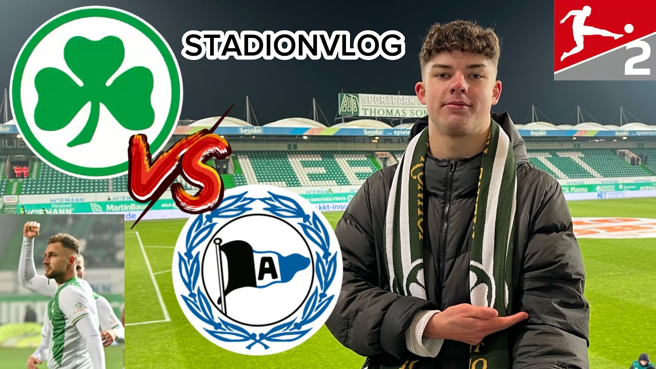 Heimsieg!!! SpVgg Fürth vs Arminia Bielefeld | Stadionvlog MLN7 