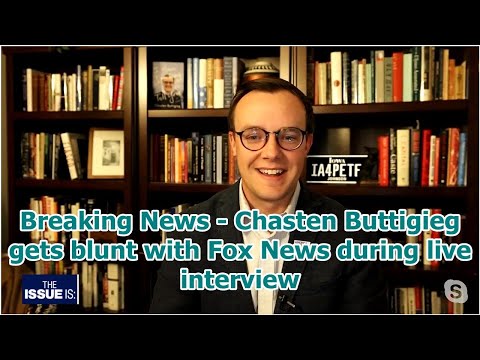 Breaking News - Chasten Buttigieg gets blunt with Fox News during live interview