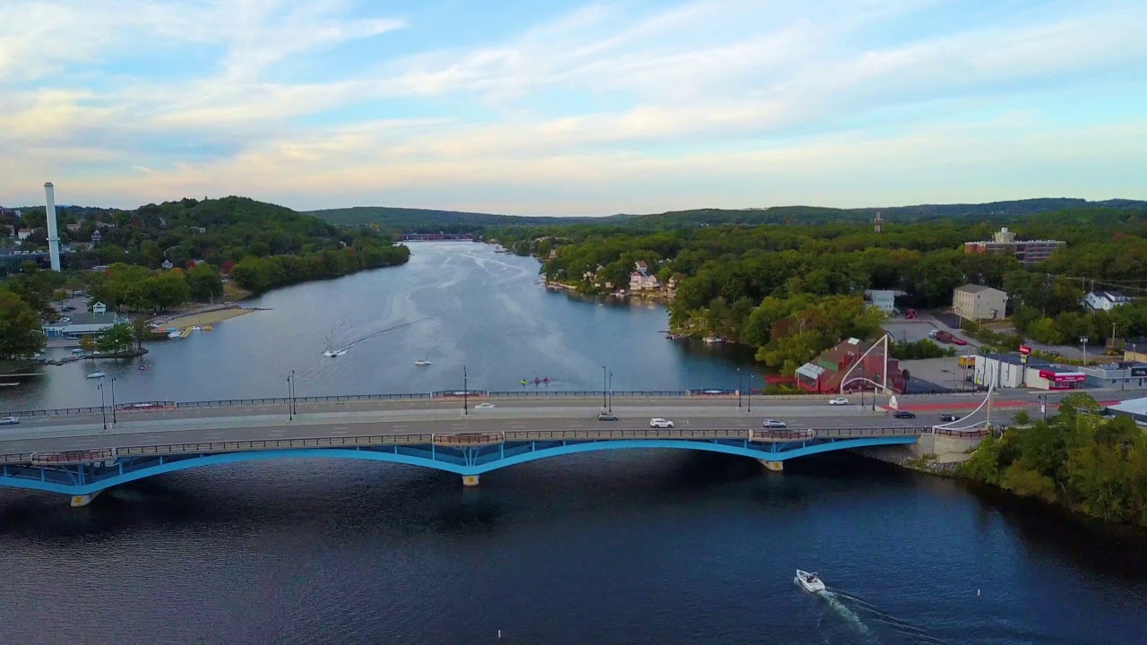 Regatta Park, Worcester MA - Drone View