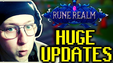 IM BACK ON THIS UNIQUE SERVER AND THEY DROPPED HUGE UPDATES..! │*HUGE GIVEAWAY*│ RUNEREALM RSPS