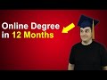 Online college degree the right way  fastest cheapest  100 accredited