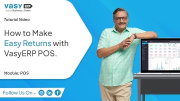 How to Make Easy Returns and Refunds with VasyERP POS?