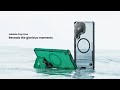 NILLKIN Iceblade Prop MagSafe Lens Cover Kickstand Case For Samsung Galaxy S25 Ultra Case