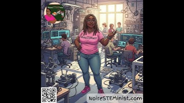 Robots Vibes from Sensors #NoireSTEMinist #Robotics #Engineering #Professor #STEAM #Students