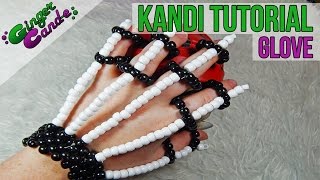 Skeleton Gloves - [Kandi Tutorial] | @GingerCandE