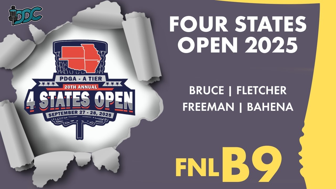 Турнир Four States Open 2025 || MPO || FNLB9 || Брюс, Флетчер, Фримен, Бахена