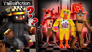 We Worked The NIGHT SHIFT at Freddy Fazbear’s in Minecraft… *SCARY*