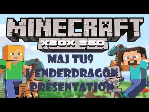 Minecraft Xbox 360 - Maj TU 9 L'ender / Avancée de mon Monde