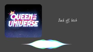 Back Off, Bitch - Lyric Video │ Queen Of The Universe