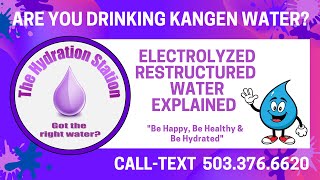 Electrolyzed Restructured Water ERW Explained - The Hydration Station