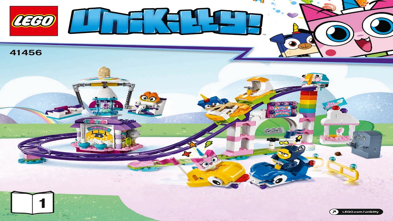 🦄 LEGO instructions 🦄 Unikitty! 🦄 41456 🦄 Unikingdom Fairground Fun 🦄 Book 1 🦄