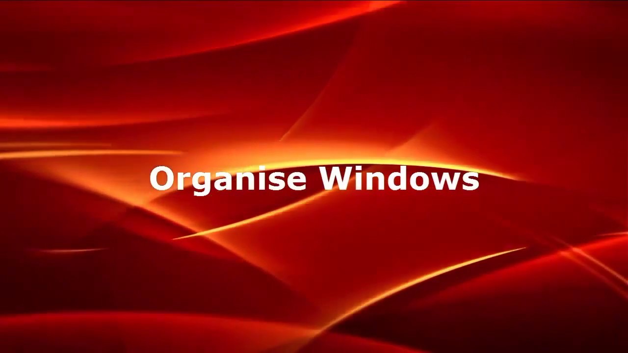 Nacsport Tutorial -  Organise workspace