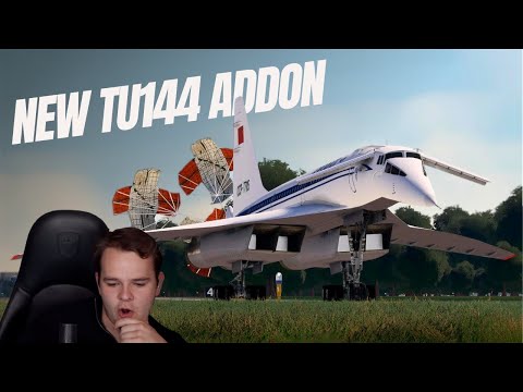 TU144 In MSFS - Flying The Soviet FAKE Concorde