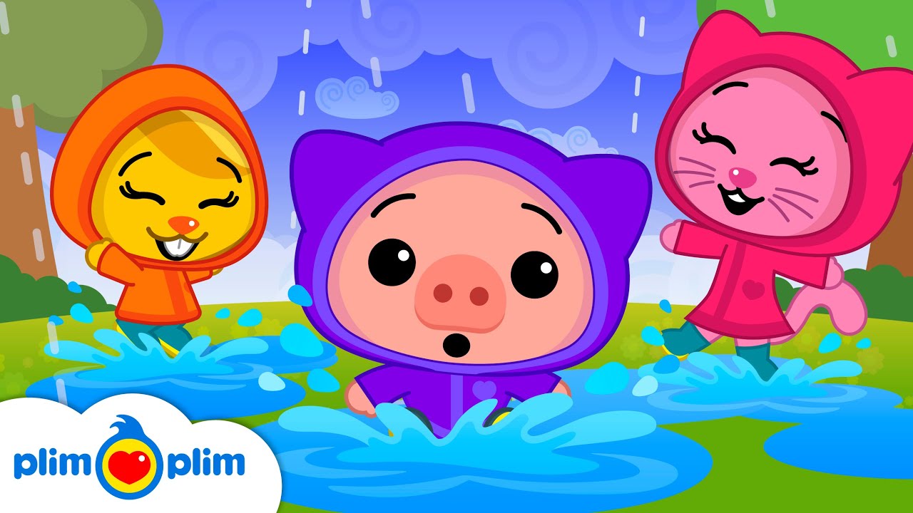 ☔️ Rain Rain Go Away 💦 Extended Version | Playtime Song for Kids & Nursery Rhymes by Plim Plim