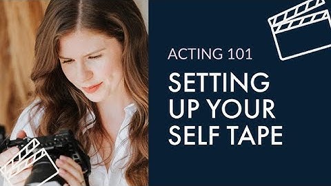 How To Set Up A Self Tape Audition (ALONE & AT HOME) | Olivia Gudaniec
