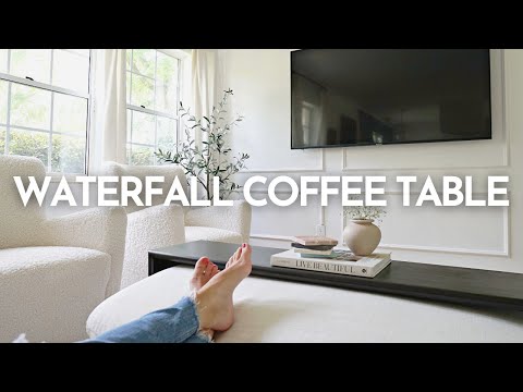 Waterfall Coffee Table | Home With Stefani