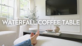 Waterfall Coffee Table | Home With Stefani Profile