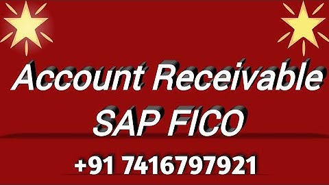 Accounts Receivable in SAP FICO // Call or WhatsApp me @ +91 7416797921 For SAP FICO online training