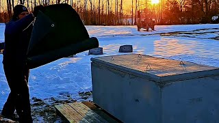 Setting A Concrete Grave Liner