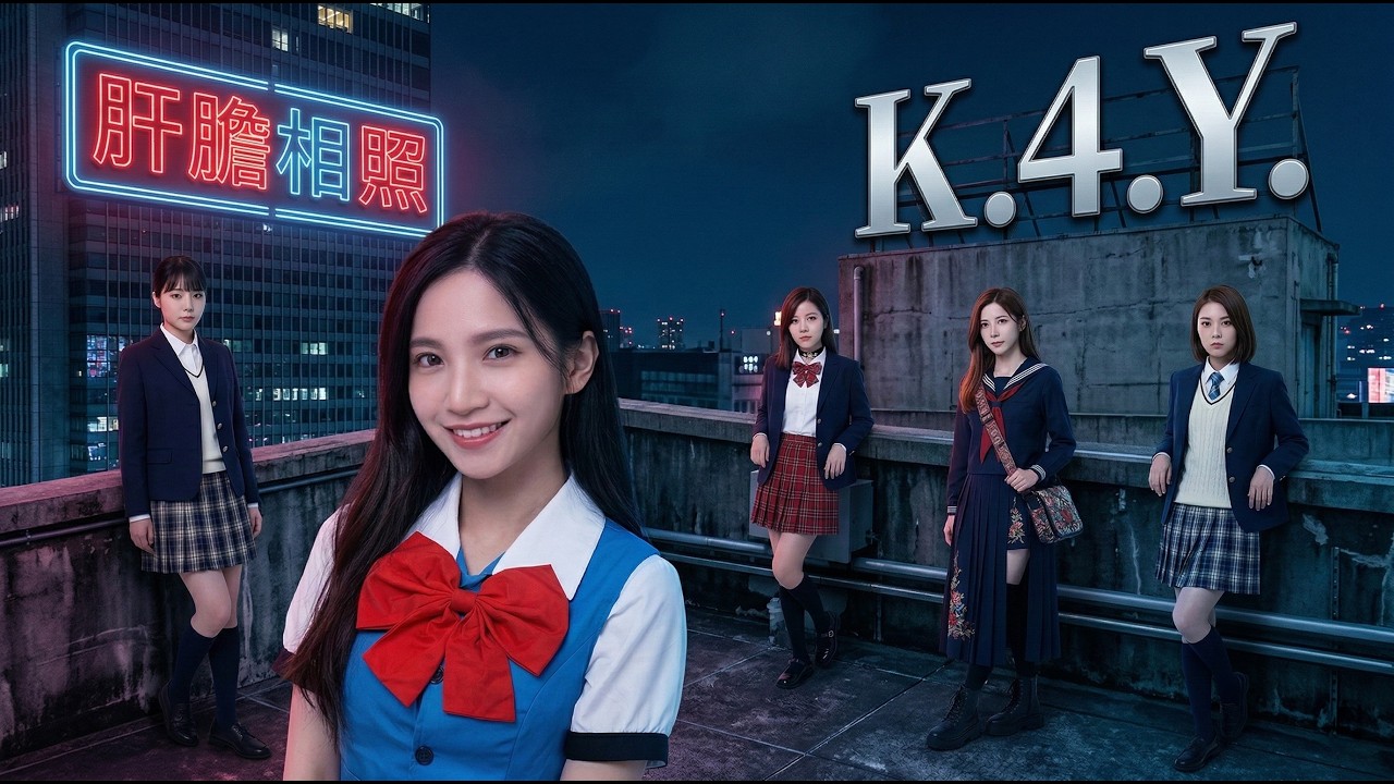 大喬 - K.4.Y樂隊 - 肝膽相照 (TVB劇集 英雄刀少年 主題曲) X 真人熱血動漫MV