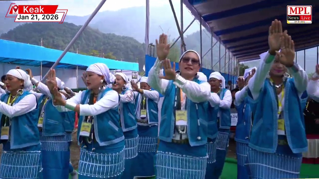 Mega Dance of Silver Jubilee Celebration of Lodu Ao Welfare Society 