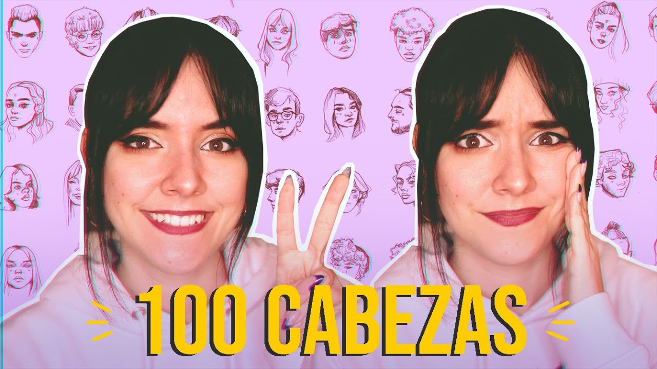 DIBUJO 100 SEGUIDORES | ¿Se pueden dibujar tantas caras? 🎨