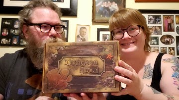 Unboxing Dungeon in a box October 2020