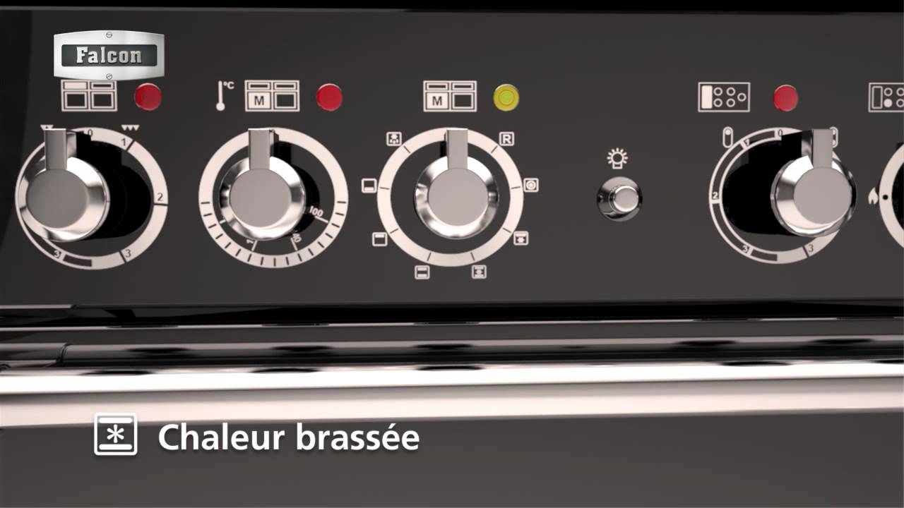 Pianos de cuisson falcon la fonction chaleur brassée youtube