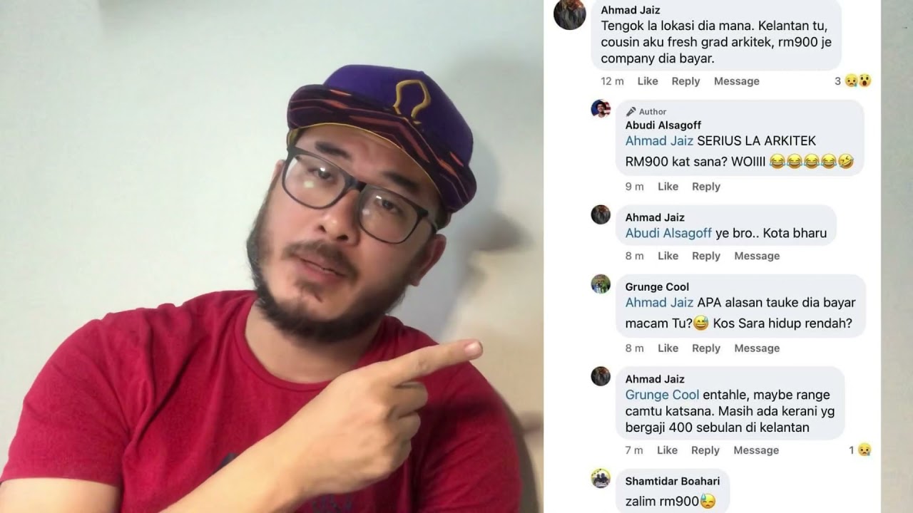 Arkitek Bayar Gaji Fresh Grad Rm900 Je Youtube