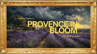 Provence Lavender Field French Country Vintage Painting | 4K Frame TV Art 2 Hrs screenshot 4