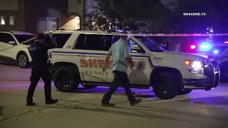 Repairman Mysteriously Fatally Shot in Houston
Video by Adam
We are hiring video journalists for NYC. Email your resume to adam@loudlabs.com
A repairman who had gone to a vacant home on Cathie Drive in Houston to fix a leak was found dead inside the residence late Thursday night after family members reported him missing when he failed to return home. Deputies with the Harris County Sheriffs Office were alerted after the victims work truck was located at the property, and upon entering the house they discovered the 31-year-old man suffering from a fatal gunshot wound. Investigators recovered shell casings at the scene and are working to identify a black sedan seen leaving the residence, which family members said did not belong to the homeowners son who was supposed to meet the repairman there. Detectives are seeking a search warrant to process the scene and continue their investigation as they attempt to locate and speak with the son and determine exactly what happened inside the home. Repairman Mysteriously Fatally Shot in Houston