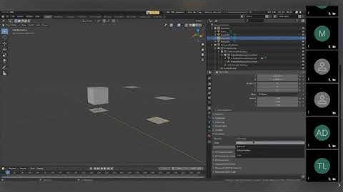 Setting IFC classes to elements - 200620 BlenderBIM Add-on Technical WIP Demo