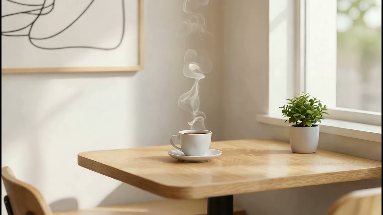 ✨ Chill Synthwave Lo-fi Mix for Study & Relaxation | 8 Minutes of Bright Vibes 🎶