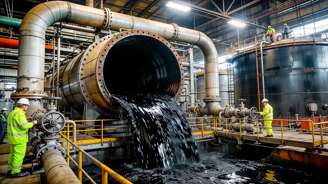 Как это сделано: Как из нефти делают битум, который выдерживает от -30°C до +180°C