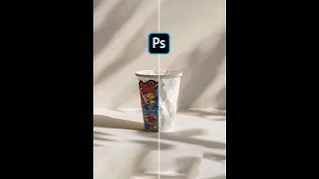 Adobe Photoshop 2024 Trick - How to Create a Paper Cup Mockup in Few Simple Steps #shorts