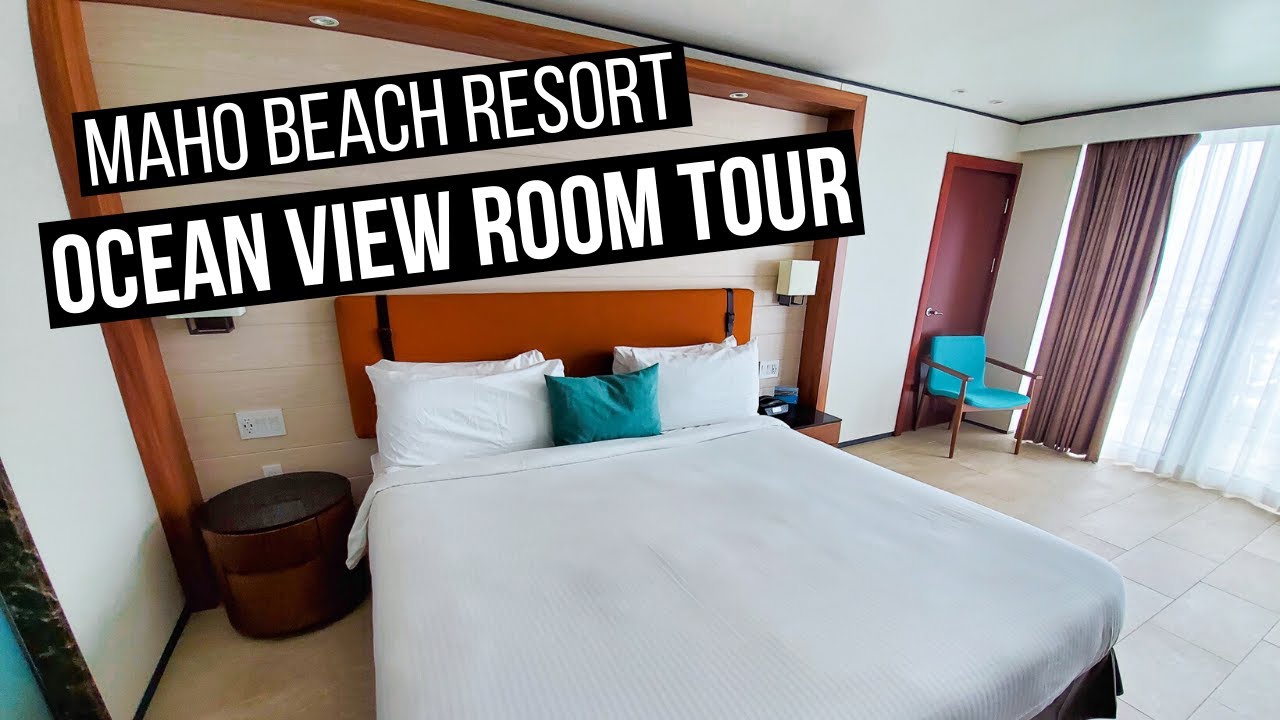 Sonesta Maho Beach Resort | Premier Ocean View Room Tour - YouTube