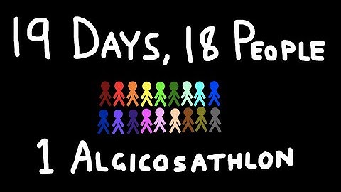 Algicosathlon Day 1+2+3+4+5+6+7+8+9+10+11+12+13+14+15+16+17+18+19 = 190
