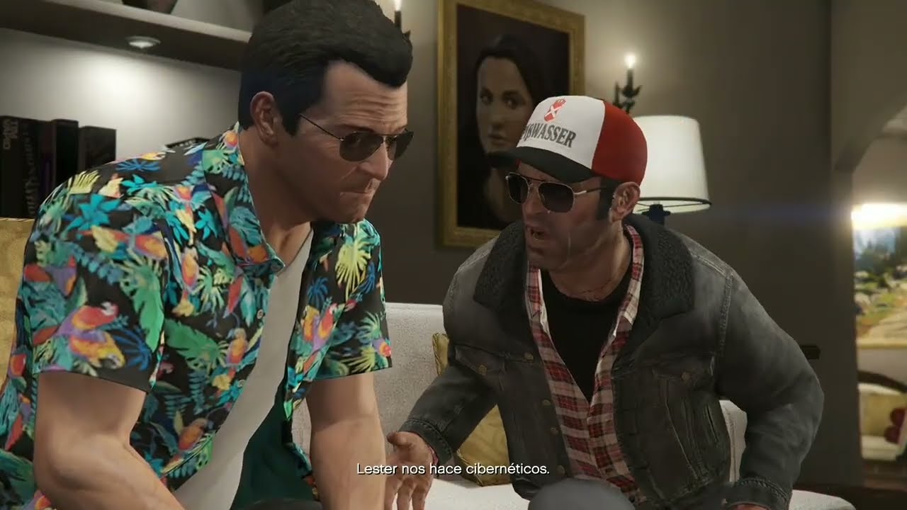 Asiendo misiones en GTA V 