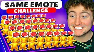 Same Emote Stumble Guys Challenge!