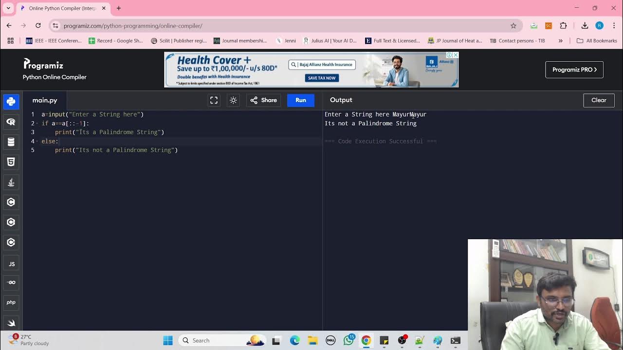 Python Programming-Data types Strings - YouTube