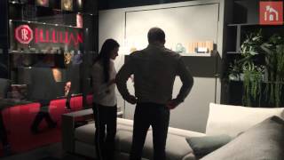 Murphy bed - Living room space saving system