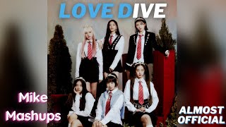 IVE - Love Dive (Official Instrumental 95%)