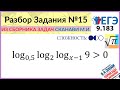 Разбор Задачи №15 из сборника Сканави М.И 9.183